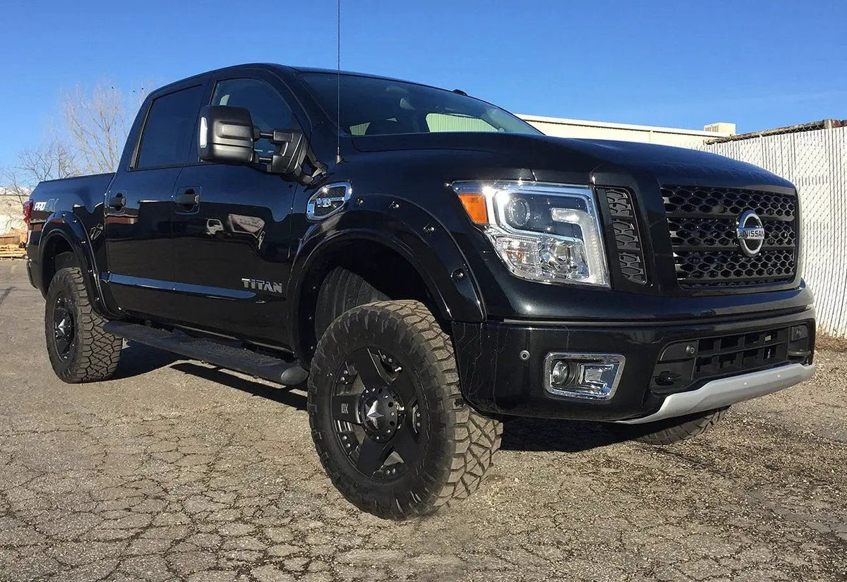 Tuff Country 54055KN 4in Uni-Ball Lift Kit SX8000 for 2017-2023 Nissan Titan (Non XD model) 4WD