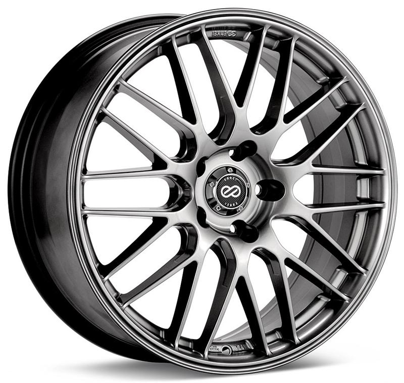 Enkei EKM3 17x7 5x114.3 45mm Offset 72.6 Bore Diameter Hyper Silver Wheel