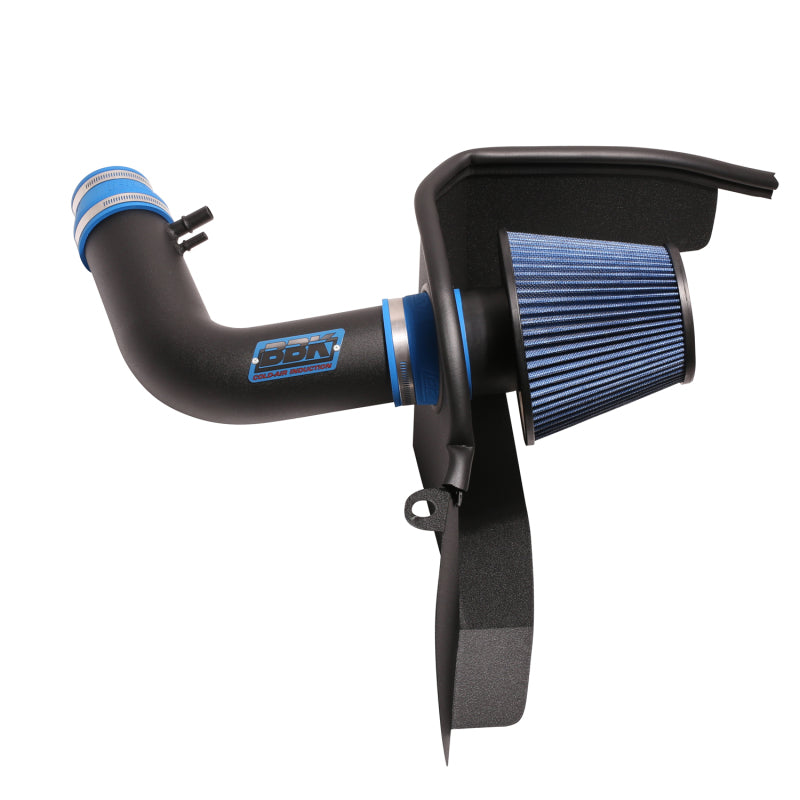 BBK Performance 18465 Cold Air Intake Kit Blackout Finish for 2015-2017 Ford Mustang V6 (3.7L)