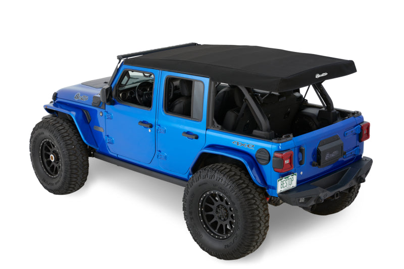 Bestop 18-26 for Jeep Wrangler JL 4-Door Supertop (Premium Black Twill)