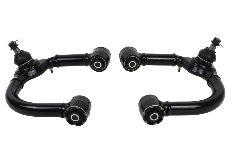 Whiteline KTA249 Front Upper Control Arms Fixed Offset for 2003-2024 Toyota 4Runner, 2010-2023 Lexus GX460, 2007-2014 Toyota FJ Cruiser and More