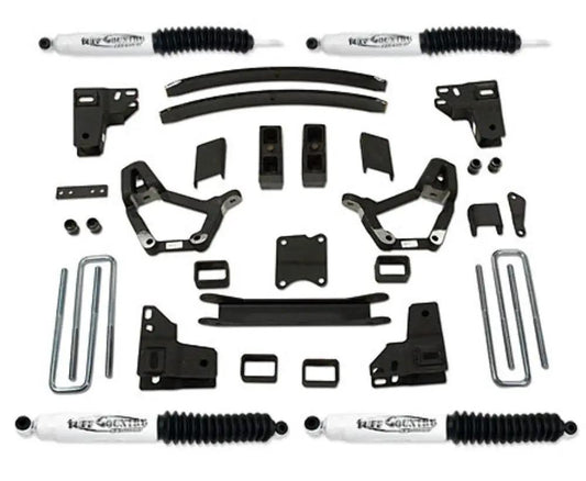 Tuff Country 54800KN 4in Lift Kit (with 2.5in Wide Rear U-bolts) SX8000 for 1986-1989 Toyota 4Runner