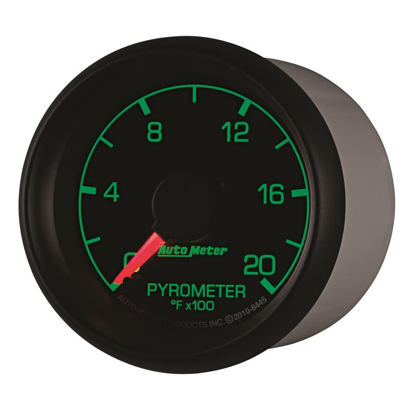 AutoMeter 8445 Factory Match 52mm Full Sweep Electric 0-2000 Degrees F EGT Pyrometer Gauge for Ford