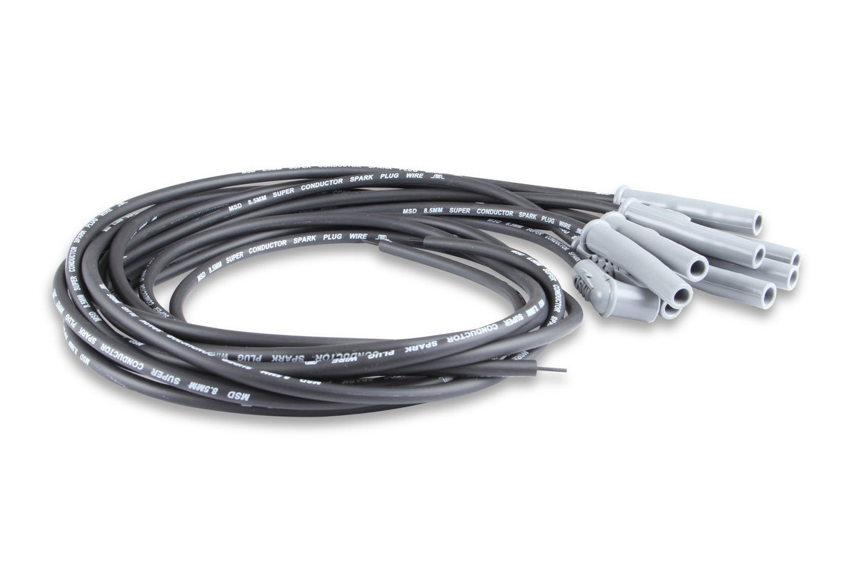 MSD 31183 Black Super Conductor 8 Cyl Multi-Angle-HEI, Universal
