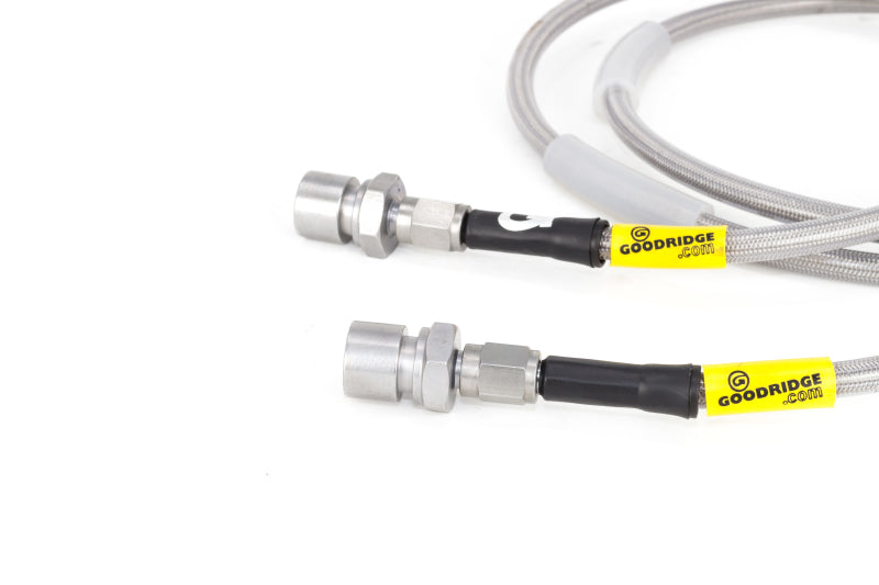 Goodridge 99-03 Chevy Silverado 2WD 2DR Ext Cab w/2W Steering Brake Lines 14181
