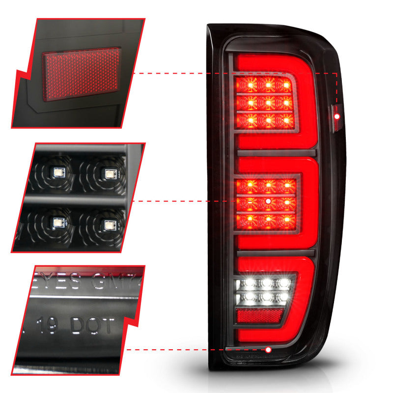 ANZO 2019-2026 GMC Sierra 1500 LED Taillights