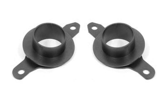 BMR 1979-2004 Ford Mustang Front Upper Coil Spring Seat - Black Hammertone