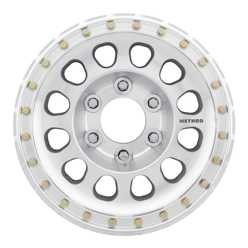 Method MR103 Beadlock 17x9 +25mm Offset 6x6.5 108mm CB Raw Machined with BH-H24125 Wheel