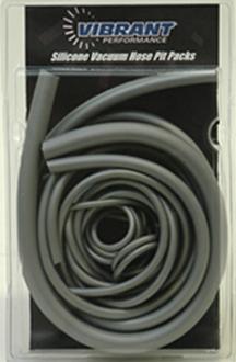 Vibrant Silicon vac Hose Pit Kit Blk 5ft- 1/8in 10ft- 5/32in 4ft- 3/16in 4ft
