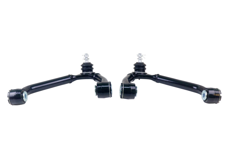 Whiteline KTA321 Camber/Caster Correction Fixed Front Upper Control Arm Set for 2007-2016 Chevrolet Silverado 1500, 2007-2016 GMC Sierra 1500