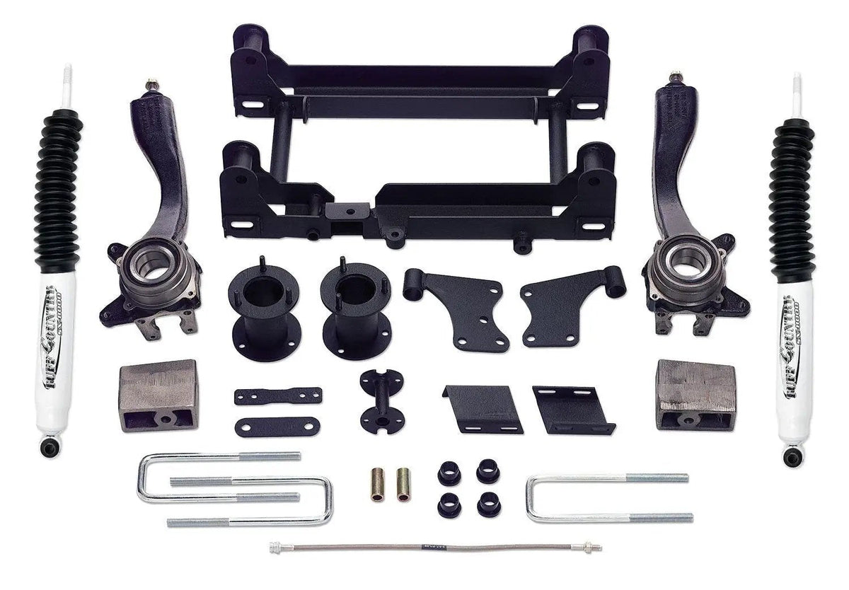 Tuff Country 55907KN 5in Lift Kit with Knuckles SX8000 Shocks for 2005-2006 Toyota Tundra 4WD 2WD