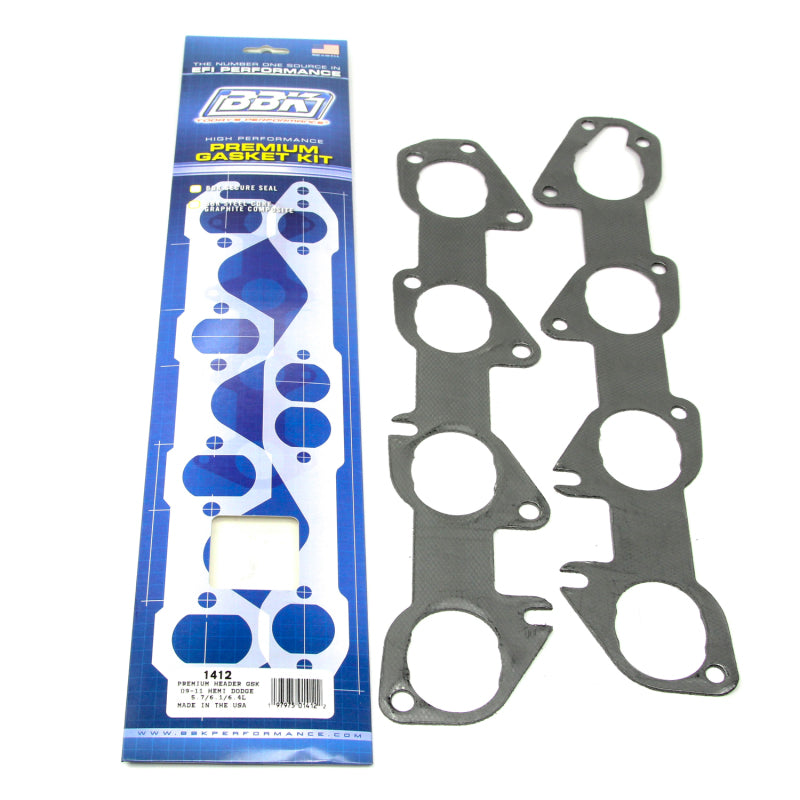 BBK Performance 1412 Header Gasket Set for Dodge Ram 5.7L Hemi Trucks