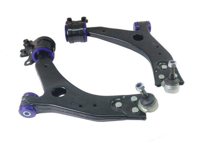 SuperPro Front Lower Control Arm Set w/Bushings (18mm Ball Joint)