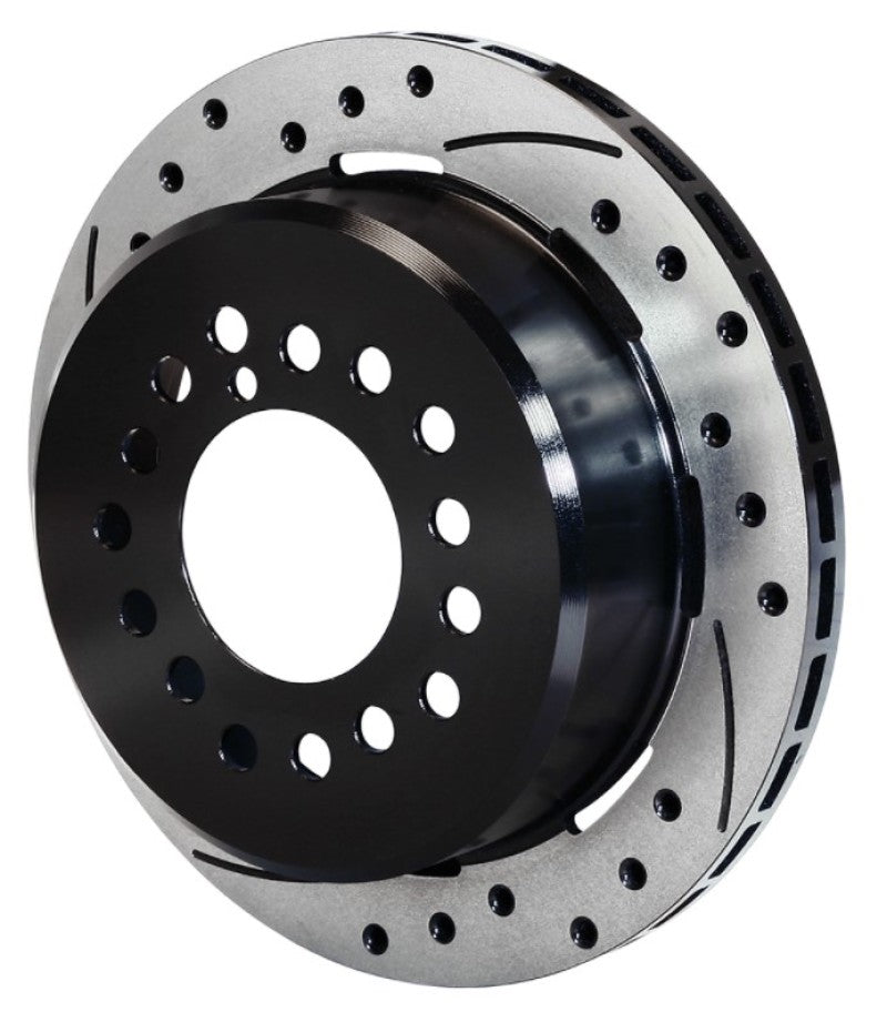 Wilwood Rotor-1.91in Offset-SRP-BLK-Drill-LH 12.19 x .810 - 5 Lug - #160-9813-BK