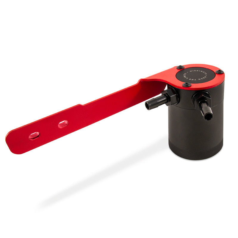 Mishimoto 2018+ Honda Accord 2.0T Baffled Oil Catch Can PCV Side - Red - #MMBCC-ACRD20-18PBERD