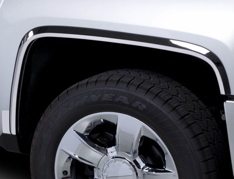 Putco for 2015-2019 Chevrolet Silverado HD (Does not Fit Dually) Stainless Steel Fender Trim