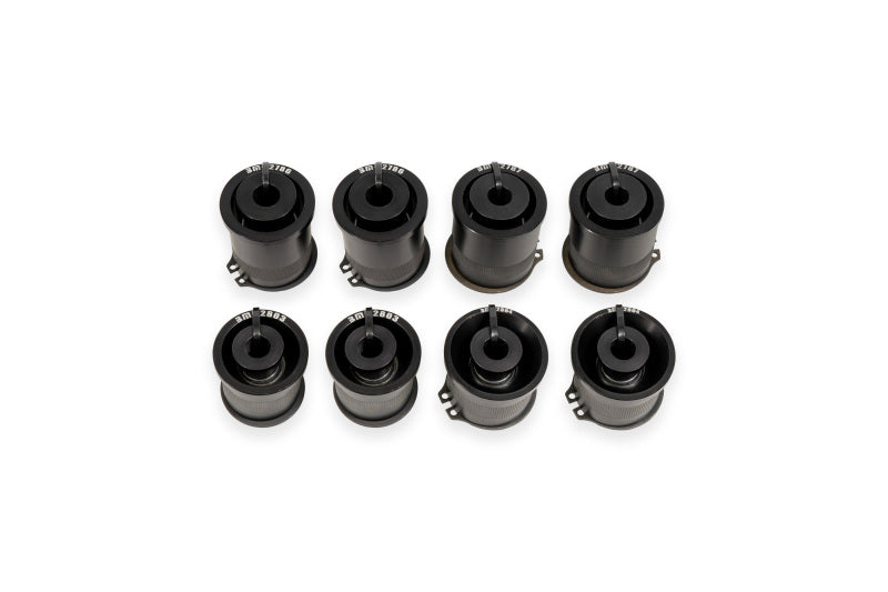 BMR 1997-2004 Chevrolet Corvette C5 / 2005-2013 C6 Rear Upper & Lower Control Arms Bearing Kit - Black