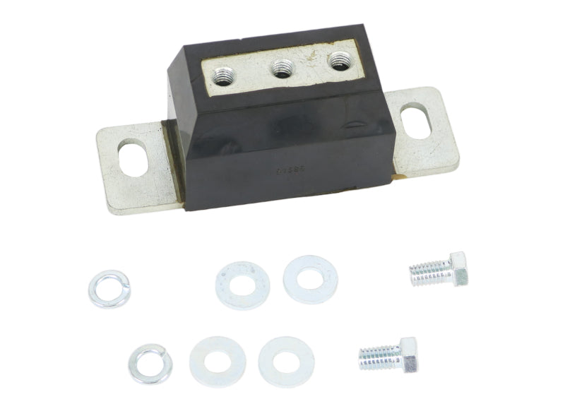 Whiteline W93471 Transmission Mount for 1979-1993 Ford Mustang, 1980-1988 Ford Thunderbird, 1979-1986 Mercury Capri and More