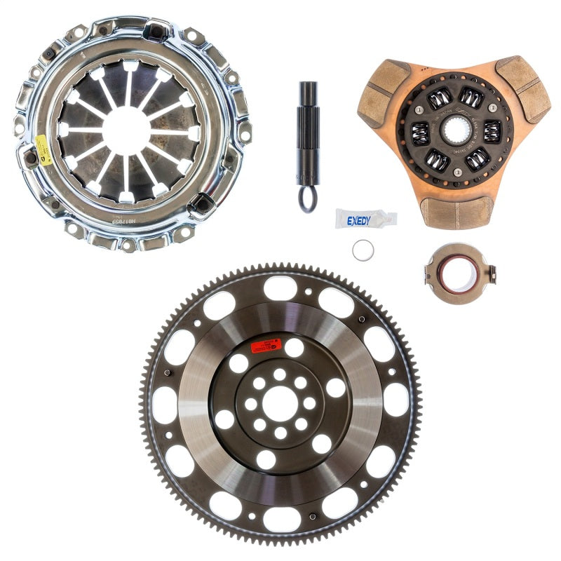 Exedy for 2002-2006 Acura RSX Base Stage 2 Cerametallic Clutch w/HF02 Lightweight FW
