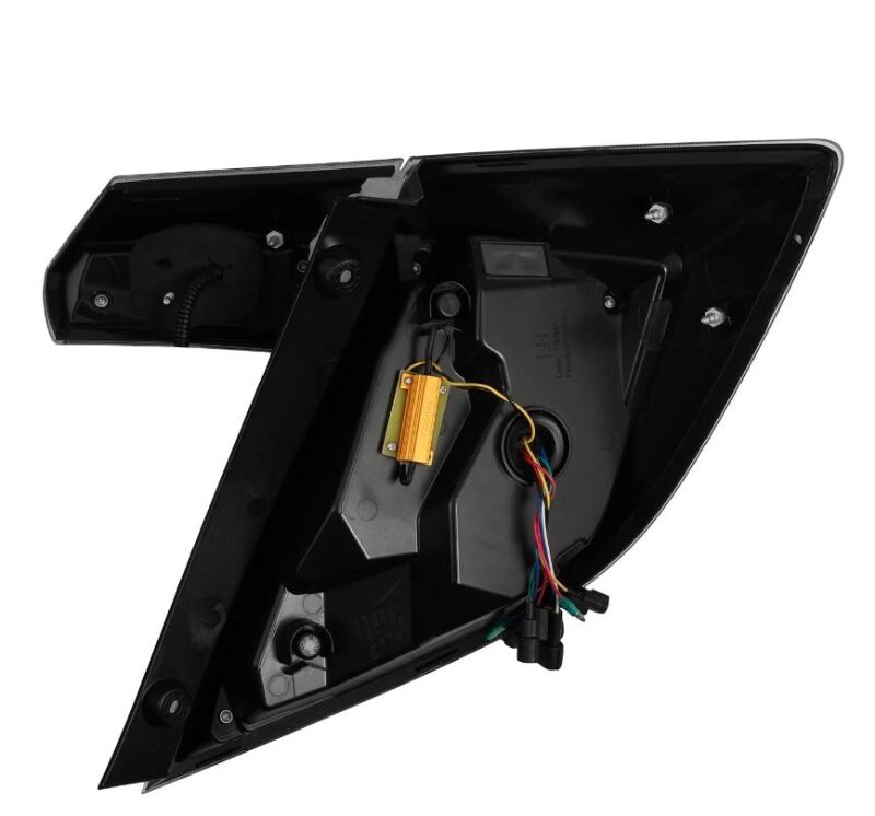 AlphaRex 676000 16-21 Honda Civic Hatchback/ Type-R FK8 Nova-Series LED Tail Lights (Pair) - Alpha Black