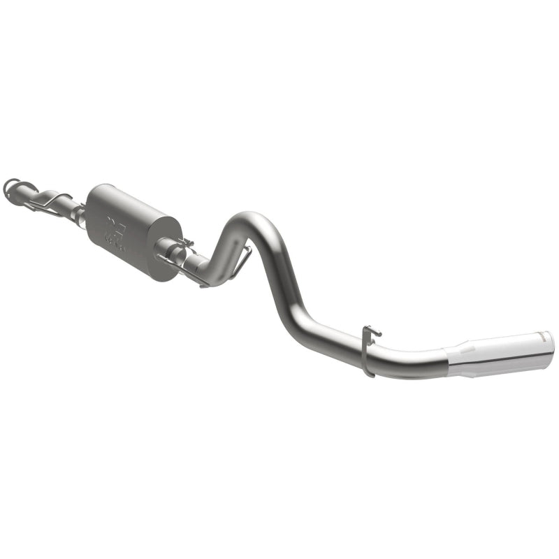 MagnaFlow 19291 Cat-Back 2016 Toyota Tacoma 3.5L V6 SS 3in Single Pass Side Exit Rear 4in Tip - #19291
