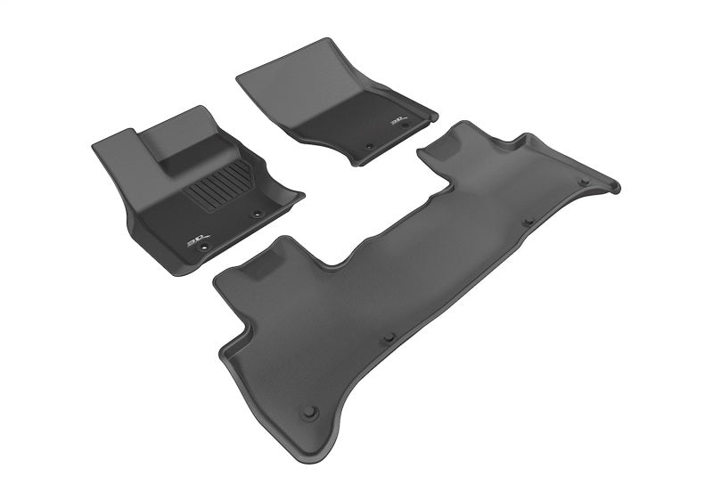 3D MAXpider Kagu Front & Rear Floor Mats for 2014-2022 Land Rover Range Rover