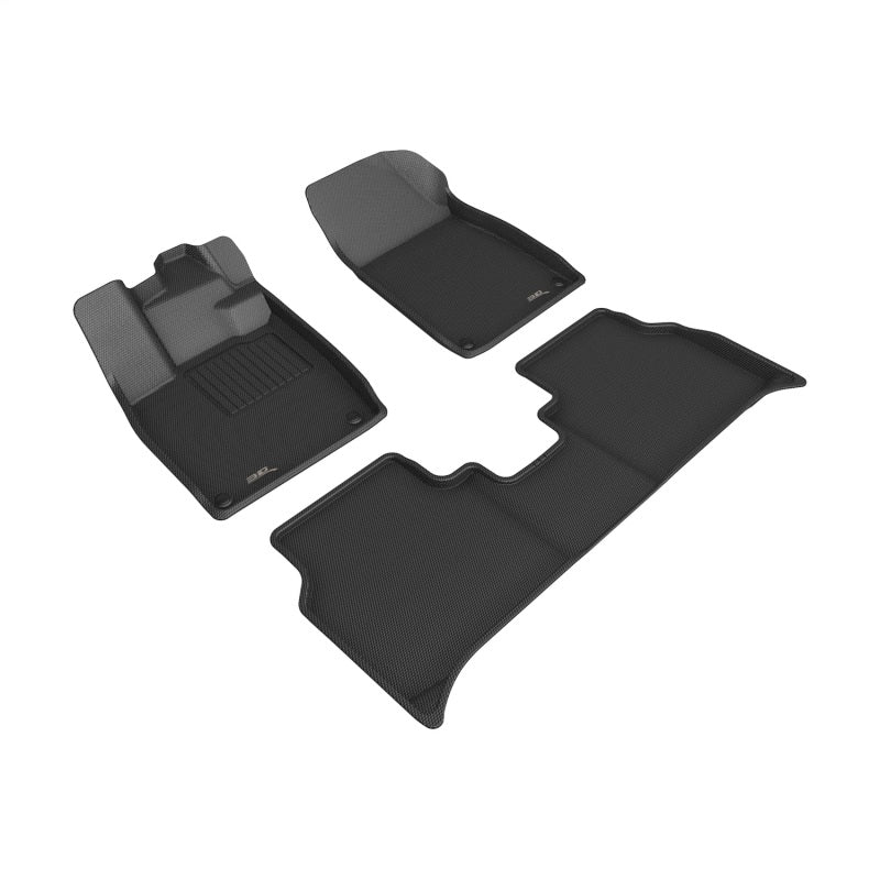 3D MAXpider Kagu Front & Rear Floor Mats for 2022-2024 Audi Q4 e-tron/Q4 e-tron Sportba