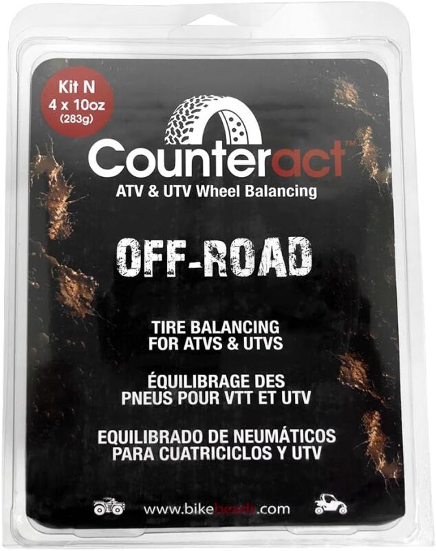 Counteract KIT N ATV/UTV Balancing Bead DIY Kit (4) 10oz Bags
