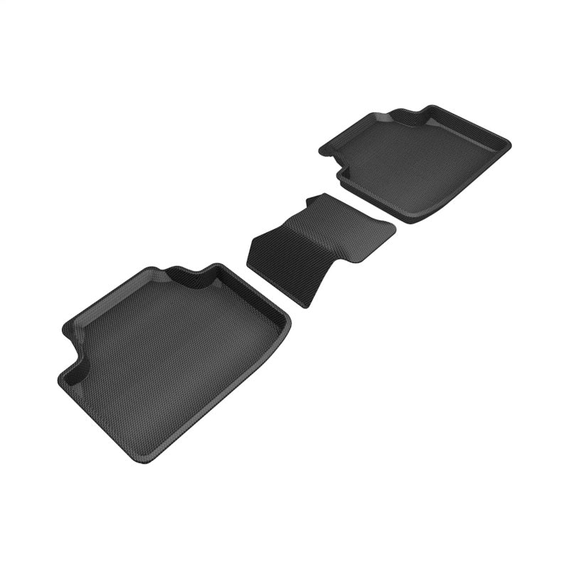 3D MAXpider Kagu Rear Floor Mats for 2022-2024 Volkswagen Taos