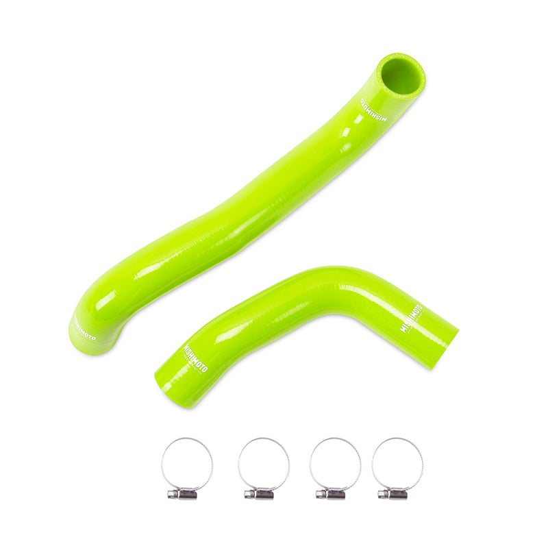 Mishimoto 08-14 Subaru WRX / 08+ STI Silicone Radiator Hose Kit - Neon Yellow - #MMHOSE-STI-08NY