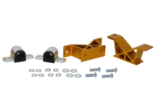 Whiteline KBR21-24 24mm Heavy Duty Rear Sway Bar Mount Kit for 1993-2007 Subaru Impreza, 1990-1999 Subaru Legacy, 2005-2006 Saab 9-2X