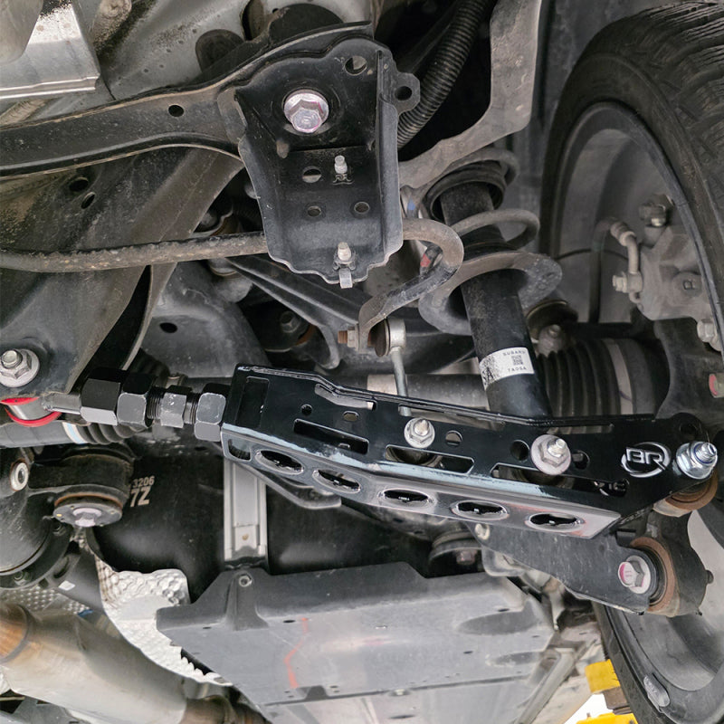 BLOX Racing Racing Rear Lower Control Arms - Blk (Toyota 86 / Scion FRS / Subaru BRZ / WRX / STi) V2 BXSS-50010-BK-V2