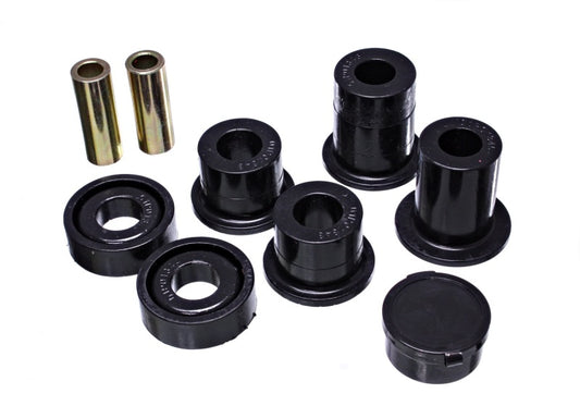 Energy Suspension for 2007-2010 Chevy Silverado Black Front Diff Bushing Set 3.1154G