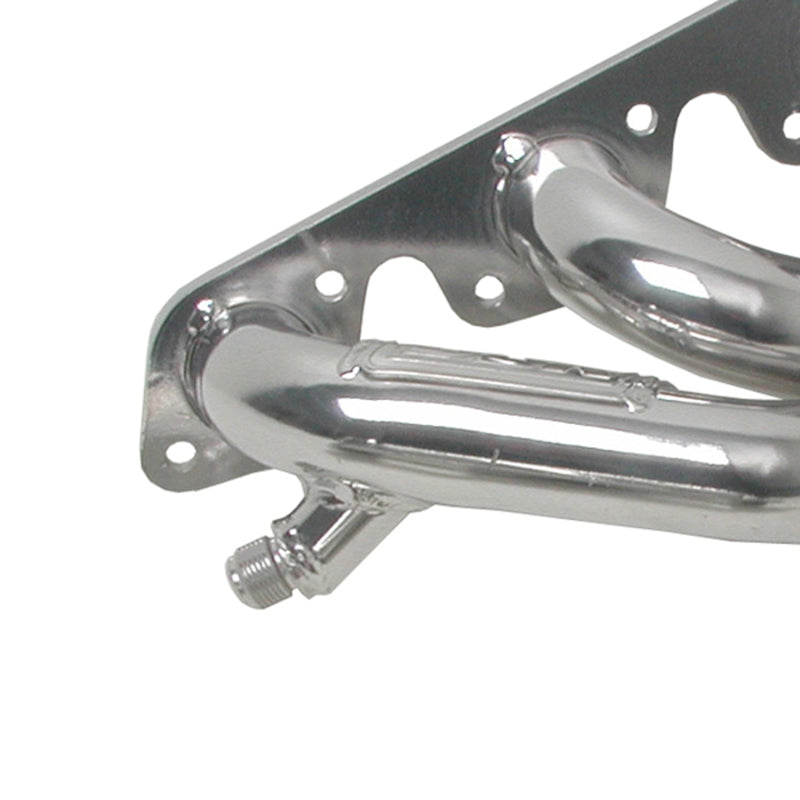 BBK Performance 40080 Shorty Tuned Length Headers 1-5/8 Silver Ceramic for 1999-2004 Ford Mustang V6 (3.8L)