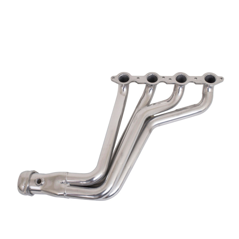 BBK Performance 40210 Long Tube Headers with High Flow Catalytic Converters 1-3/4 Silver Ceramic for 2010-2015 Chevrolet Camaro SS / ZL1 (6.2L)