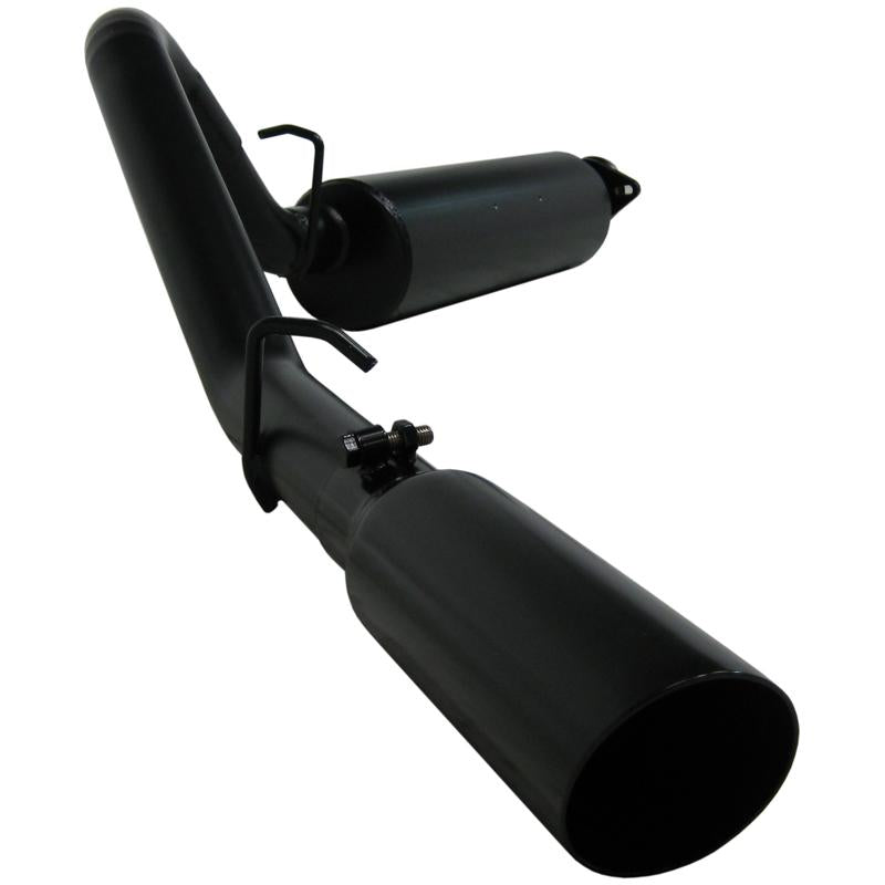 MBRP S5500BLK Cat-Back Exhaust System - 2000-2006 Jeep Wrangler TJ | Black Coated