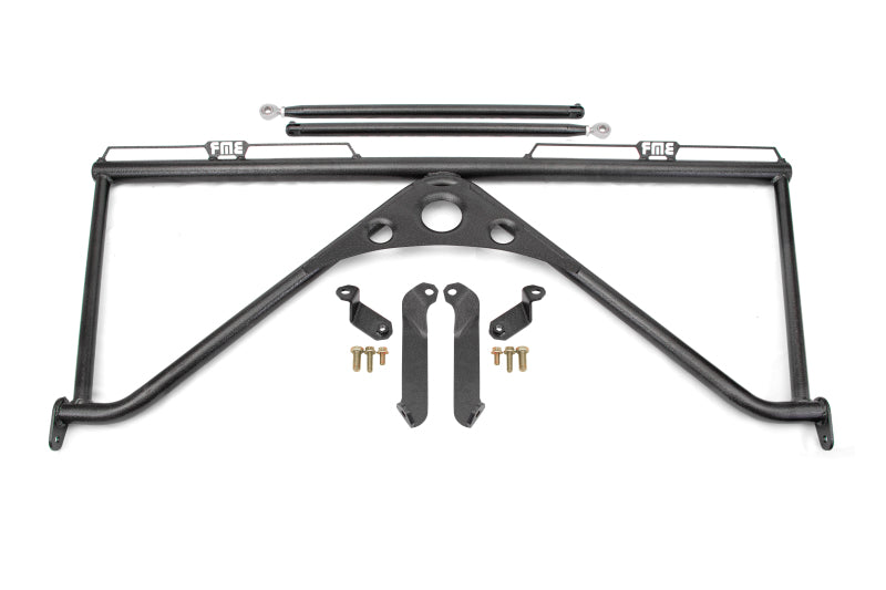BMR Suspension 2016-2024 6th Gen Camaro Harness Bar - Black Hammertone