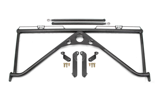 BMR Suspension 2016-2024 6th Gen Camaro Harness Bar - Black Hammertone