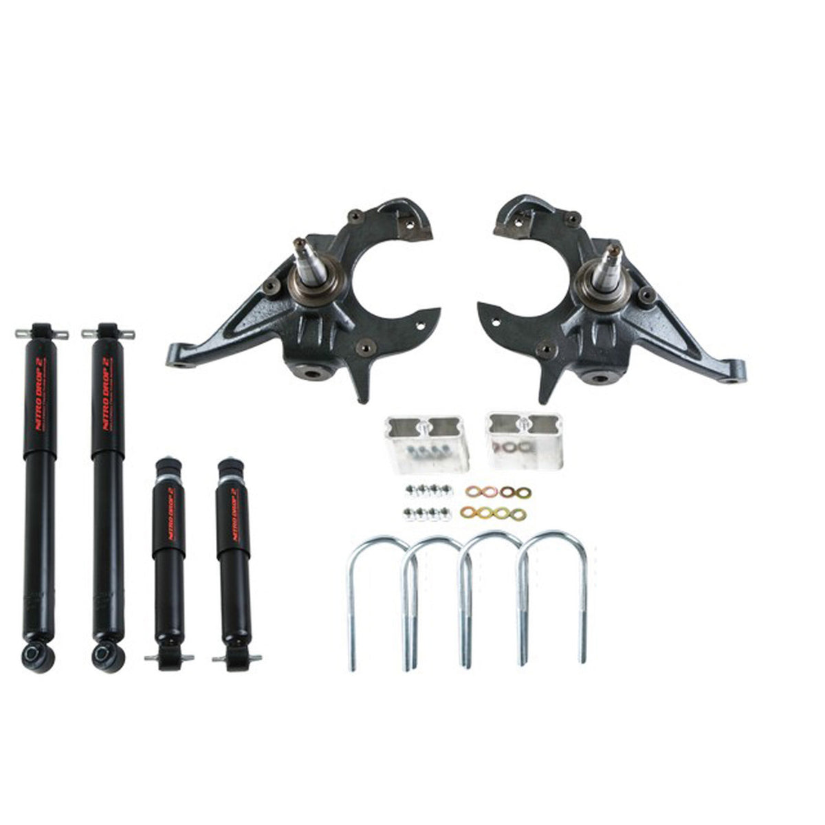 Belltech Lowering Kit with ND2 Shocks for 1982-2003 GM S10/Sonoma/S15 Jimmy