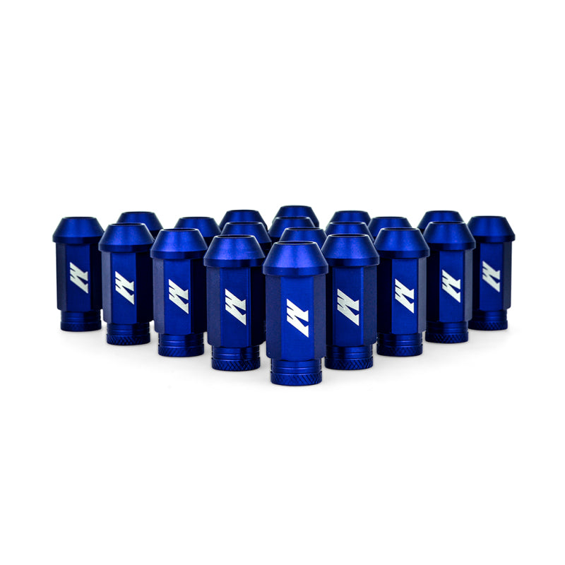 Mishimoto Aluminum Locking Lug Nuts M12x1.25 20pc Set Blue - #MMLG-125-20LBL