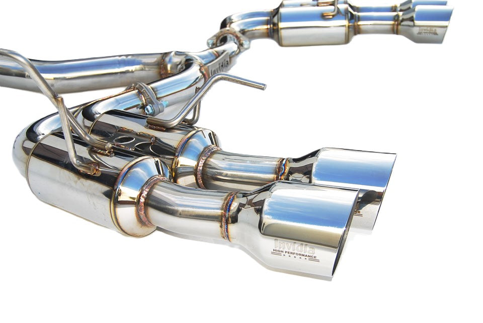 Invidia HS11STIGM4SS 11-14 Subaru WRX/STI Sedan Gemini R400 Quad S.S.Tips Cat-back Exhaust