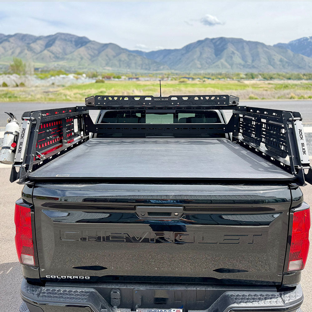 Rock Slide Engineering for 23-26 Chevrolet Colorado/GMC Canyon Overland Basic Rack (3 Boxes)
