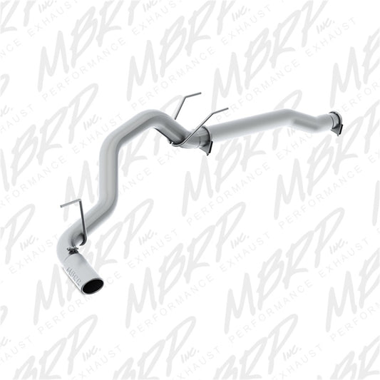 MBRP S6169409 2014 Dodge Ram 1500 3.0L EcoDiesel 3.5in Filter Back Exhaust Single Side Exit T409 - #S6169409