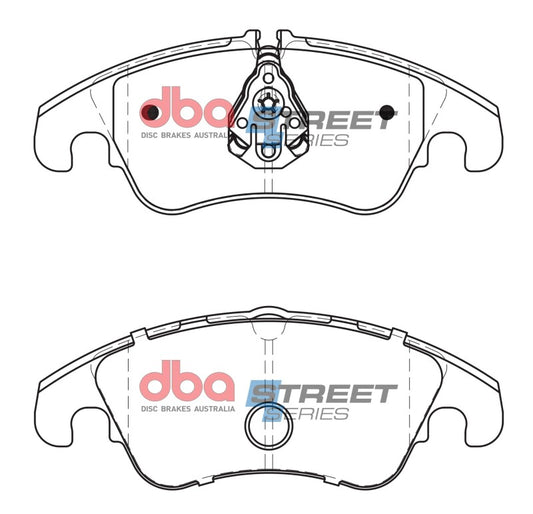 DBA 09-16 Audi A4 Sedan Front Street Series Brake Pads