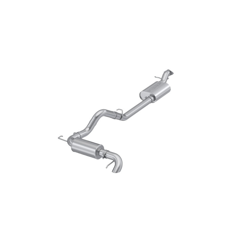 MBRP S5245304 2021-2023 Ford Bronco 2.3L/2.7L Stainless Steel 3in Cat-Back, Single High Clearance Rear Exit - #S5245304