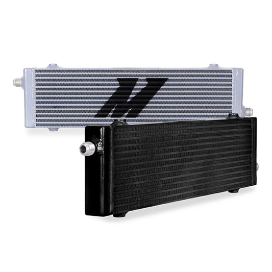 Mishimoto Universal Large Bar and Plate Cross Flow Black Oil Cooler - #MMOC-SP-LBK