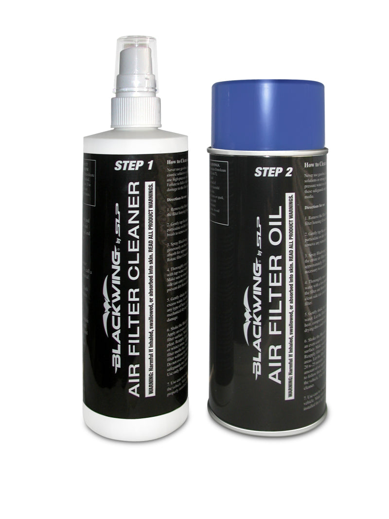 SLP Blackwing Air Filter Cleaner & Oil Recharge Kit