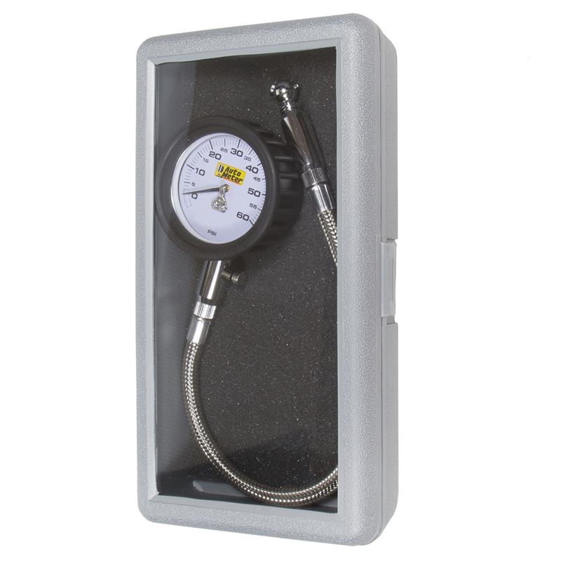 AutoMeter 2160 60PSI Lo-Pressure Tire Pressure Gauge
