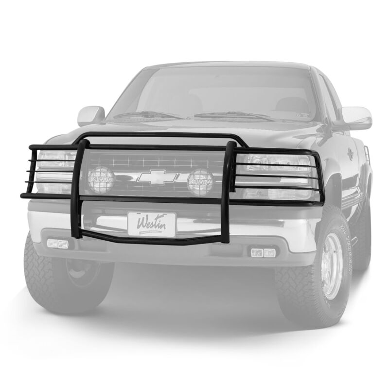 Westin 40-0185 Sportsman Grille Guard for 1999-2006 Chevrolet Silverado 1500LD Black
