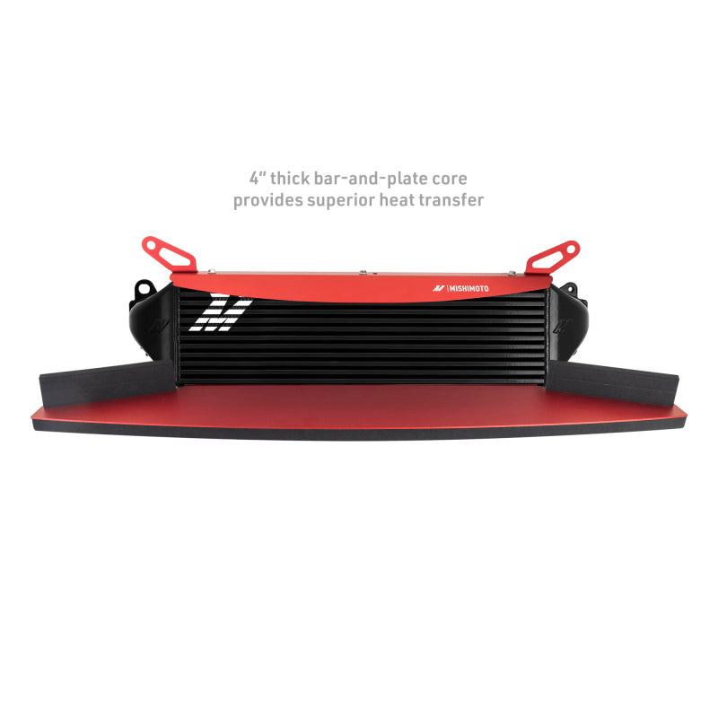 Mishimoto 2023+ Toyota GR Corolla Intercooler & Pipe Kit - Black Cooler - Red Pipes - #MMINT-GRC-23KBKRD